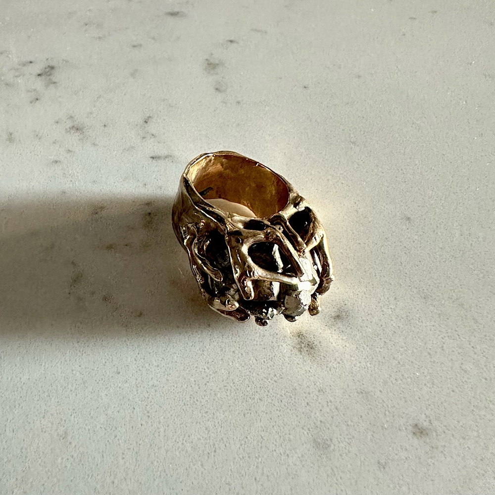 Brass Ring w/Stone